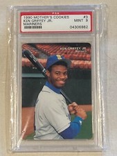 1990 Mother’s Cookies #3 Ken Griffey Jr PSA 9 Mint