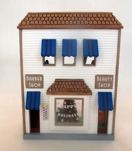 2004 Hallmark Andenken Ornament Friseur & Schönheitssalon nostalgische Häuser & Geschäfte - Bild 1 von 3