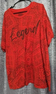 The Young And Wild Men's 4XL Tshirt Red - Picture 1 of 3