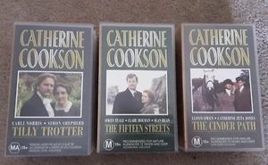 Catherine Cookson VHS tapes, 3 double sets - Picture 1 of 3