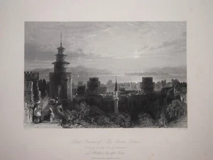 TURKEY - ISTANBUL - STATE PRISON OF THE SEVEN TOWERS, 1840. - Picture 1 of 1