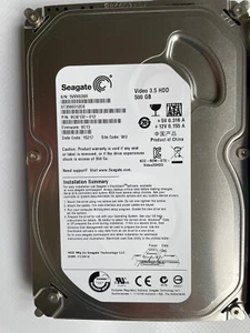 Seagate 500GB Video HDD ST3500312CS SATA 3.5” Hard Drive - Photo 1/2