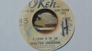 NORTHERN SOUL /  WALTER JACKSON/ OKEH RECORDS  (RADIO STATION COPY) R-102 45 RPM - Picture 1 of 1