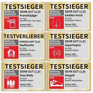 60x Malle Sticker Testsieger Set in Top-Qualität mit UV-Beschichtung | 6 Moti... - Bild 1 von 5