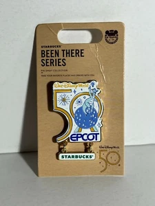 EPCOT - Pin Starbucks Been There Serie DISNEYWORLD 50 Aniversario Agotado - Imagen 1 de 1