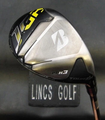 Bridgestone Tour B JGR 19° 3 Hybrid Stiff Steel Shaft Golf Pride Grip - Image 1 of 4