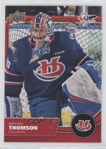 2021-22 Upper Deck CHL Exclusives /100 Bryan Thomson #154