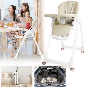 Klappbar Kinderhochstuhl Baby Hochstuhl Kinderstuhl Treppenhochstuhl Ergonomisch - Bild 1 von 9