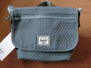 Herschel Dusty Blue Special Woven Grade Mini Shoulder Messenager Bag 4.5L - Picture 1 of 10