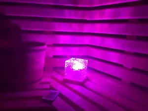 Luz LED de iluminación de sauna, 16 colores, luz de antorcha, sauna, luz de color NUEVO excelente. - Imagen 1 de 9
