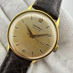 Orologio Uomo Movado Placcato 34mm Cal. 127 Carica Manuale Vintage Anni 1950 - Bild 1 von 14