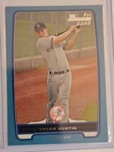 2012 Bowman Prospects Blue 96/500 Tyler Austin #BP17 - Picture 1 of 2