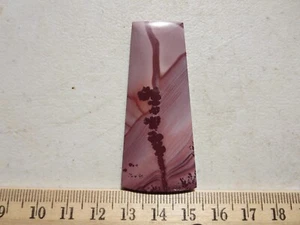 845  MIMBRES APACHE PICTURE JASPER CAB.  NEW MEXICO.  EX CLOSED OLD ROCK SHOP - Picture 1 of 2