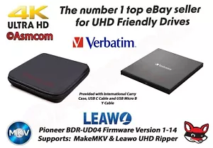 Sale!!! Pioneer BDR-UD04 mit FW 1-14, Libredrive Friendly, mit Tragetasche - Bild 1 von 30