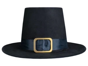 John Carver Hat Mask Thanksgiving Horror Costume Prop Collectible Halloween TOT - Picture 1 of 3