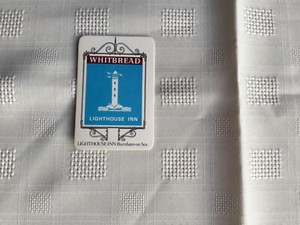 No.17 Lighthouse Inn - Maritime Inn Signs by Whitbread & Co 1974