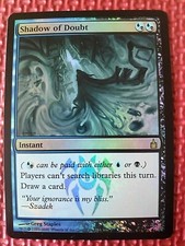 MtG Foil SHADOW OF DOUBT 253/306 Ravnica: City of Guilds RAV Magic NM/NM+