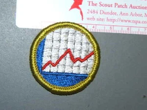 Pfadfinder Verdienstabzeichen American Business ca. '62-'71 2875M - Bild 1 von 1