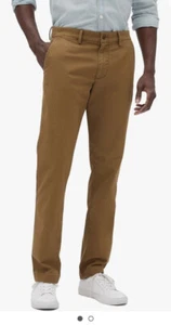 GAP MODERN KHAKI STRAIGHT FIT CHINO PANT Stretch Brown 29x32 New NWT - Picture 1 of 7