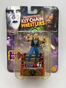 WCW NWO Diamond Dallas Page Electronic Talking Keychain Wrestlers 1998 Toy Biz - Picture 1 of 4