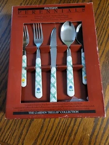 New In The Box 20 Piece Set Of PFALTZGRAFF Garden Trellis Collection Stainless - Picture 1 of 6