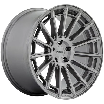 Niche M276 Amalfi 20x9 5x112 +25mm Platinum Wheel Rim 20" Inch - Изображение 1 из 4