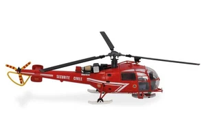 Herpa Wings 1:72 Sud Aviation SA 316 Alouette III Sécurité Civile 580847 - Picture 1 of 1