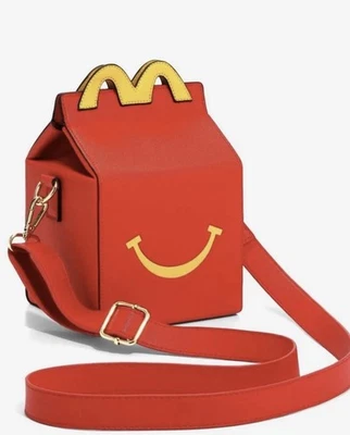 Bolso Bandolera McDonald's Happy Meal Box Figura TOTALMENTE NUEVO Foto 1 de 3