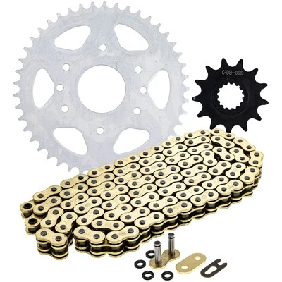NICHE Sprocket Chain Set for KTM 390 Duke 13/45 Tooth 520 X-Ring Front Rear Kit - Image 1 of 4