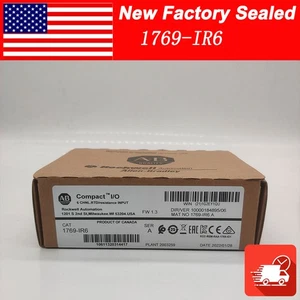 AB 1769-IR6 AB 1769IR6 SER A CompactLogix 6 Pt RTD Module New Sealed - Picture 1 of 6