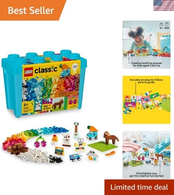LEGO Classic Vibrant Creative Brick Box Arts & Crafts Sensory Toy for Kids - Image 1 of 4