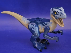 LEGO Jurassic World dunkelblauer Raptor Dinosaurier Figur (Raptor13) von 75942 - Bild 1 von 6