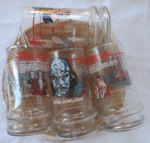 STAR TREK III SEACH FÜR SPOCK TACO BELL GLAS KOMPLETT 4ER SET - NEU MIT KORB - Bild 1 von 9