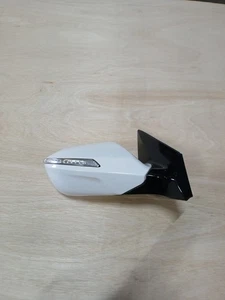 HYUNDAI i40 DRIVER SIDE WING RIGHT MIRROR WHITE ELECTRIC 2011-2018 - Picture 1 of 8