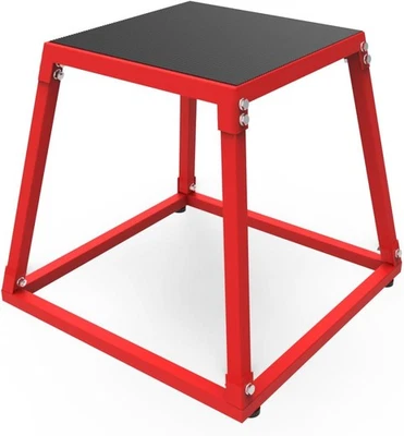 Cajas Pliométricas Apilables - 12-30", Diseño Trapezoidal, Gimnasio en Casa Entrenamiento Fitness Foto 1 de 4