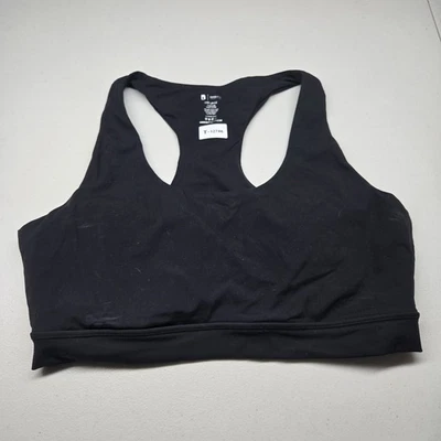 Buffbunny Collection Women Sports Bra 3XL Black Wireless Racerback - Image 1 of 4