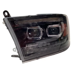 09-12 DODGE PICKUP 1500 LEFT HEADLAMP Blackout ASSEMBLY 09 10 11 12 READ - Picture 1 of 9