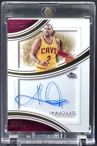 ( /60 ) Kyrie Irving Immaculate Collection Shadowbox Signatures On Card Auto SSP - Picture 1 of 2
