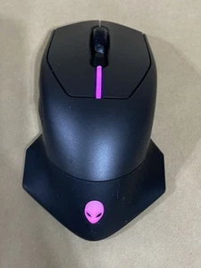 Mouse para juegos Alienware genuino con cable/inalámbrico AW610M FXMFY solo mouse - Imagen 1 de 11