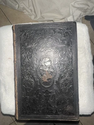 The Cottage Bible Volume II published in 1860 - Image 1 of 4