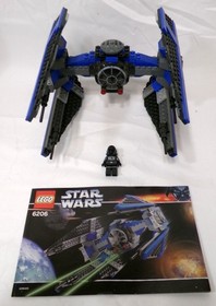 Lego Star Wars 6206 TIE Interceptor Set Complete With Instructions