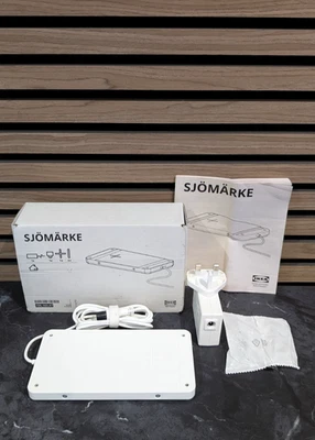 Ikea Sjömärke Wireless Charger For Android / iPhone & Wireless Earphones - Image 1 of 4