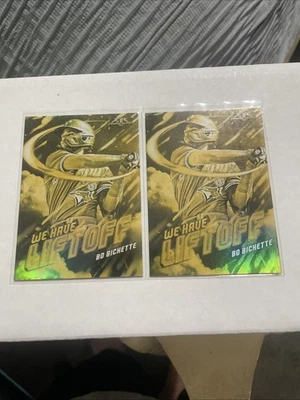 2021 Topps Fire Bo Bichette We Have Liftoff Gold Minted #WHL-17 Card (2) - Image 1 of 4