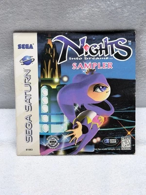 Videojuego Nights Into Dreams Sampler Sega Saturn Buen Estado Usado Funda Foto 1 de 3