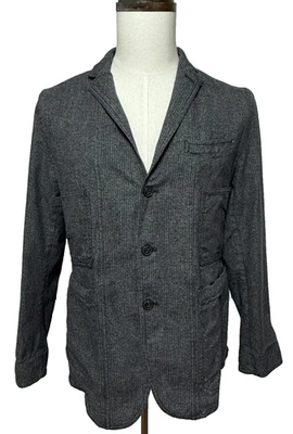 Banana Republic Blazer Mens 40R Gray Unstructured Modern Slim Fit  Jacket - Image 1 of 4