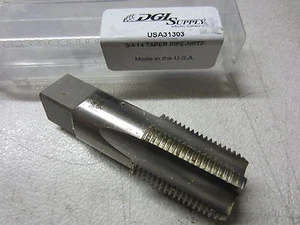 Grifo de tubo cónico DOALL 3/4"-14 HSS NPTF 5 flautas 31303 EE. UU. - Imagen 1 de 1
