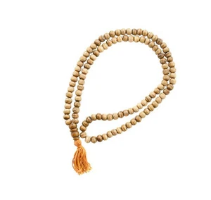 Mala - tibetain - Collier Bouddhiste - Perles Artisanat fait main 8.5 Mm 8927 - Imagen 1 de 1