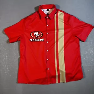 Camisa De Colección San Francisco 49ers NFL Manga Corta Abotonada Para Hombre Talla XL - Imagen 1 de 12