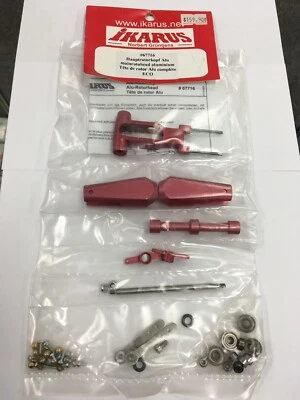 iKarus Hauptrotorkopf Alu Mainrotohead alluminum #67716 - Image 1 of 2