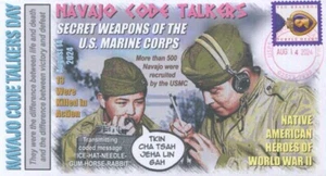 Coverscape Computer Designed “Navajo Code Talkers Day” Event Cover - Picture 1 of 2